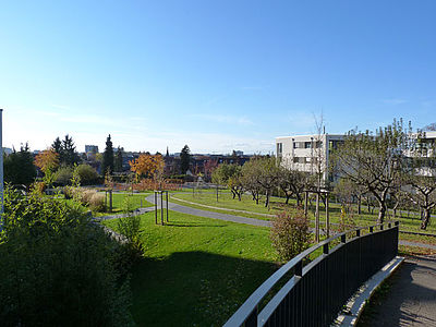 Außenanlage St. Urban, Freiburg